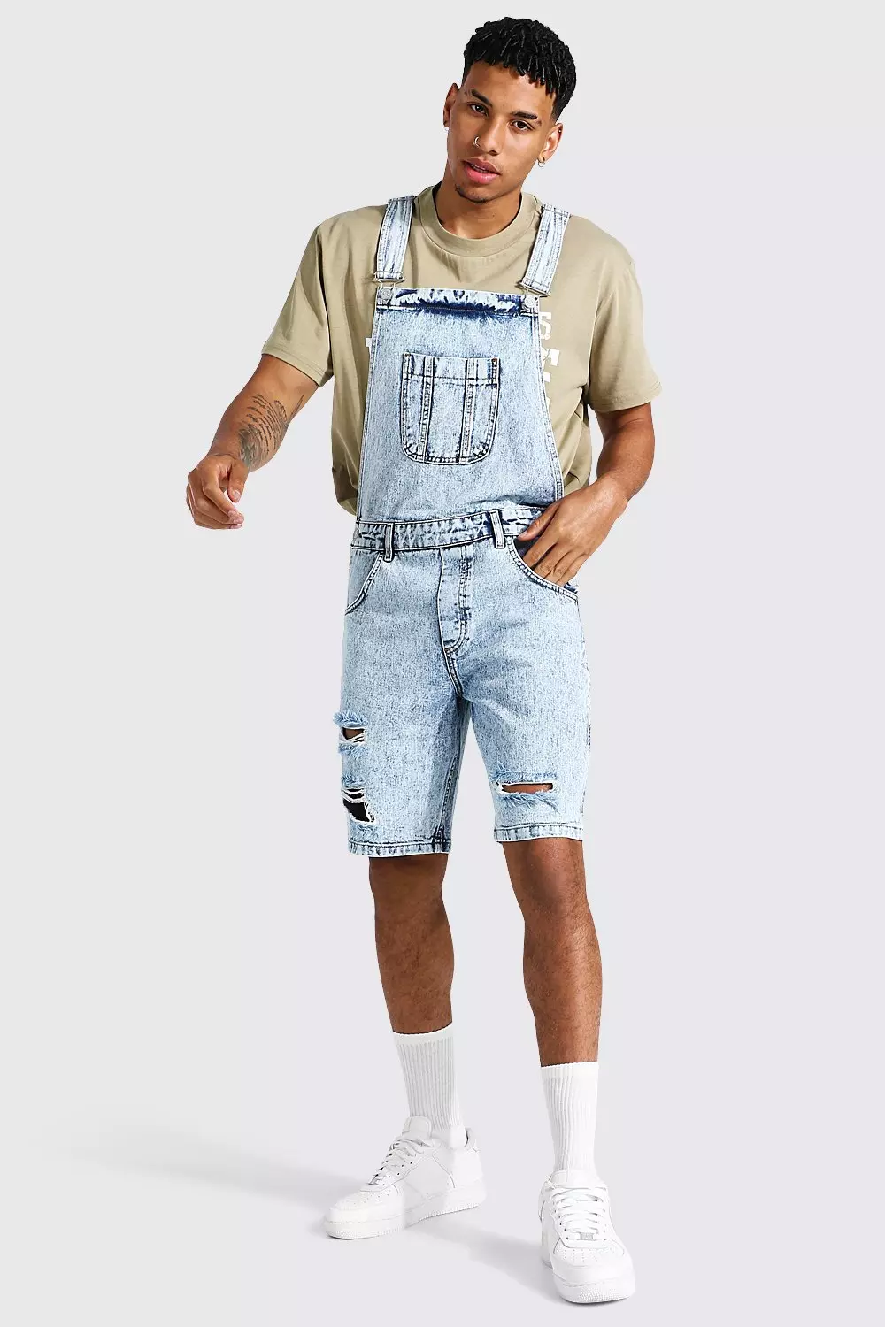 Men clearance overalls short